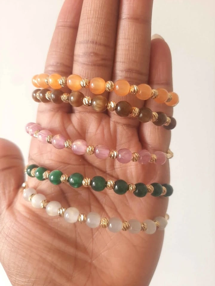 Aesthetic marbled bracelets 🌷 - photo 2