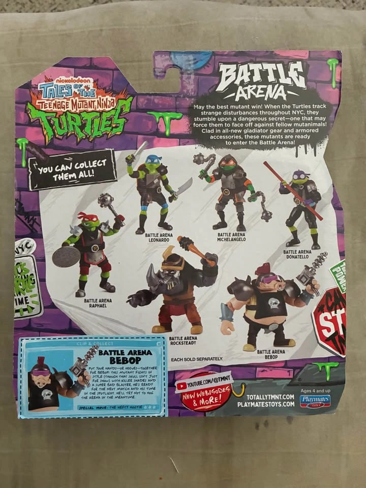 Tales of the Teenage Mutant Ninja Turtles Battle Arena Bebop - photo 2