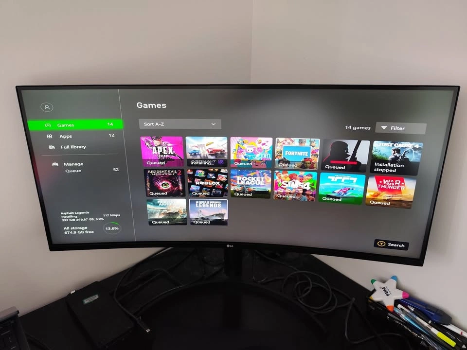 Like New Xbox One X 1TB w/game pass - photo 5