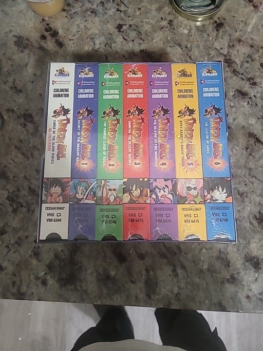 Dragon Ball Z Saga Of Goku Sealed Vhs