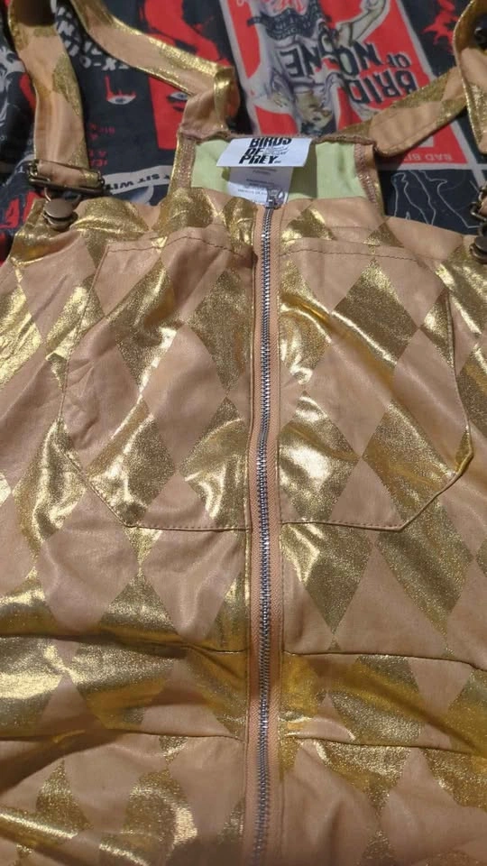 Harley Quinn gold overalls plus - photo 5