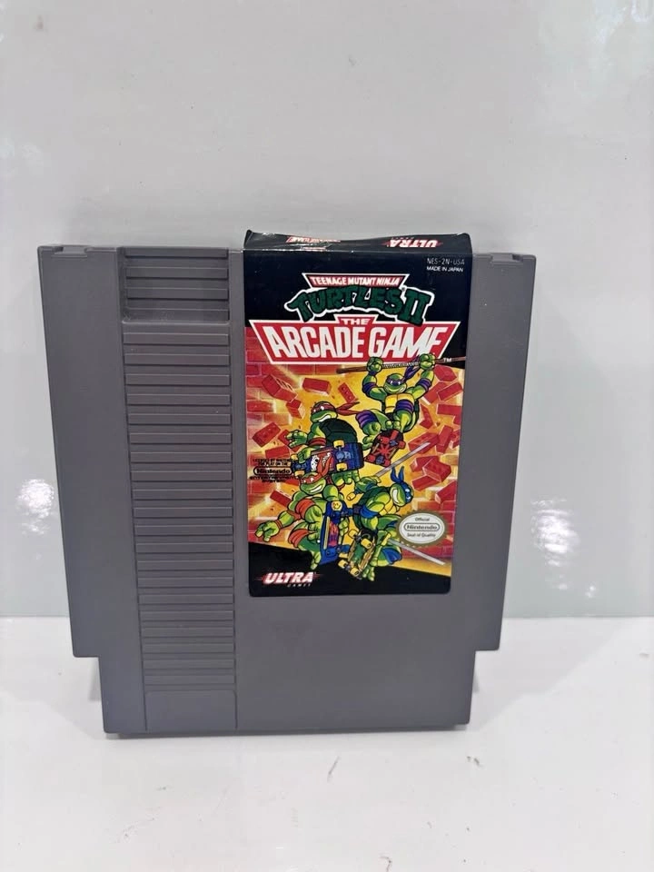 Teenage Mutant Ninja Turtles II The Arcade Game NES
