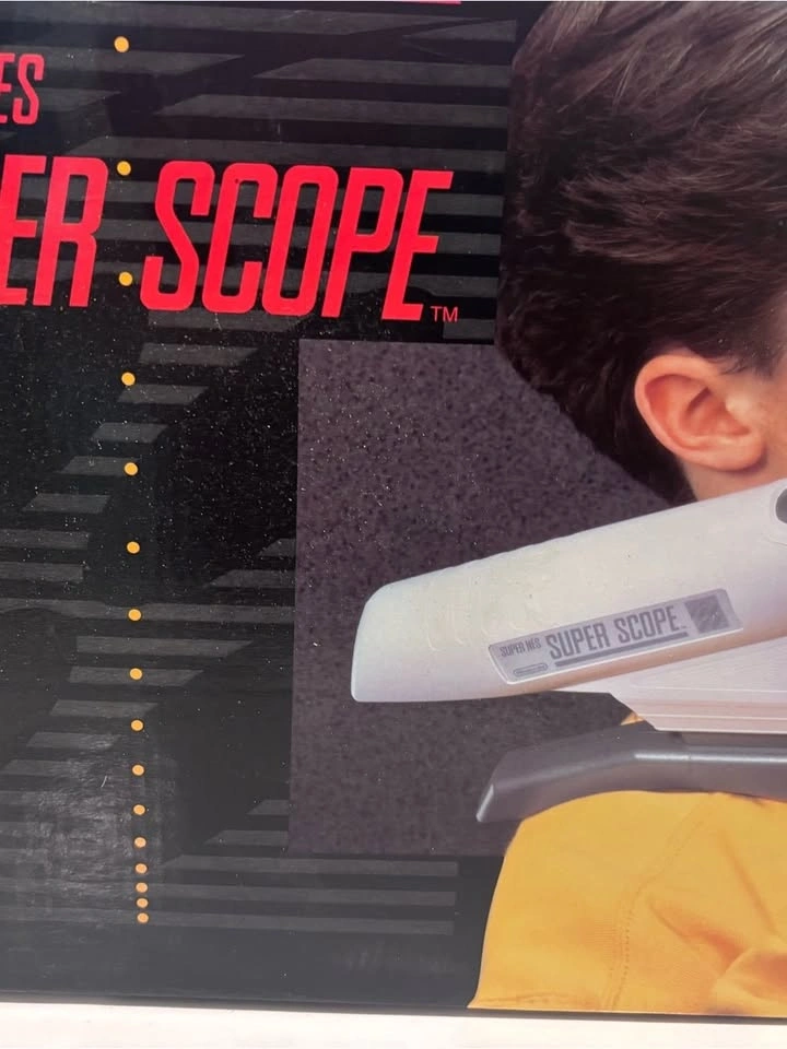 Nintendo SNES Super Scope Complete in Box CIB Receiver Manual Te - photo 3