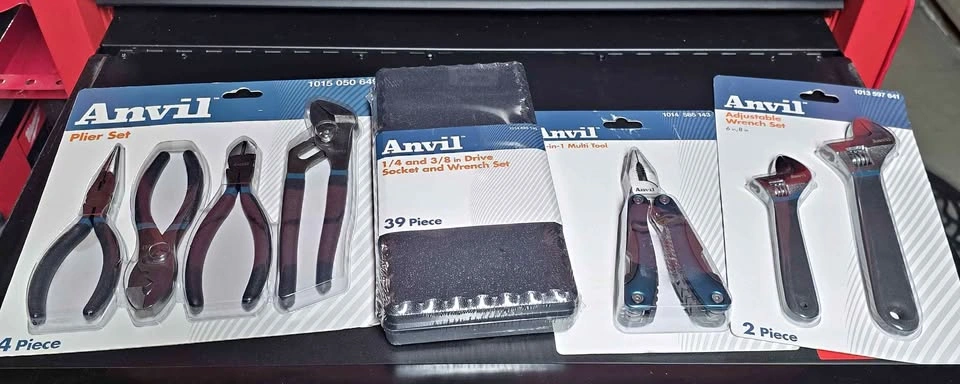 Anvil tool Lot. Homeowner tools