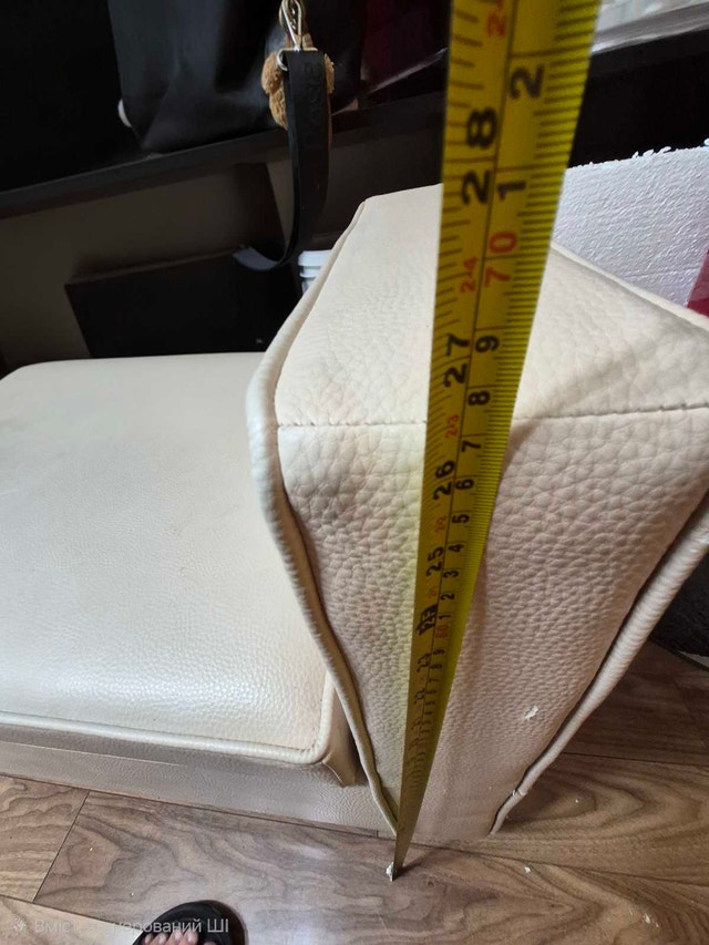 Faux Leather Storage Ottoman / Bench - Moving Sale! - photo 3