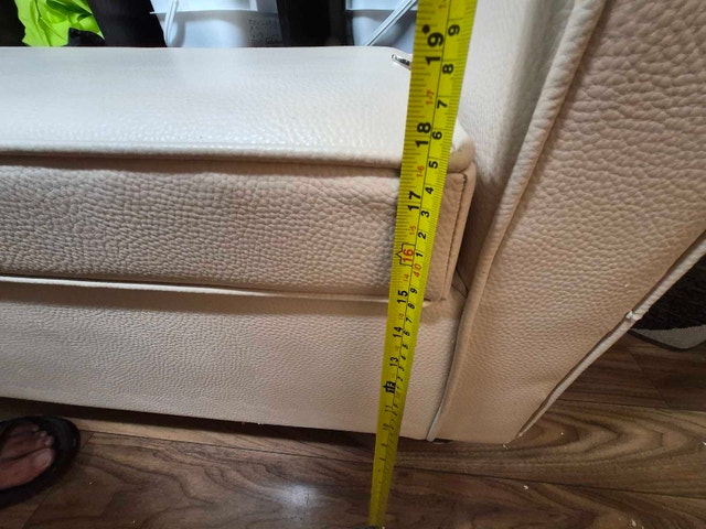 Faux Leather Storage Ottoman / Bench - Moving Sale! - photo 4