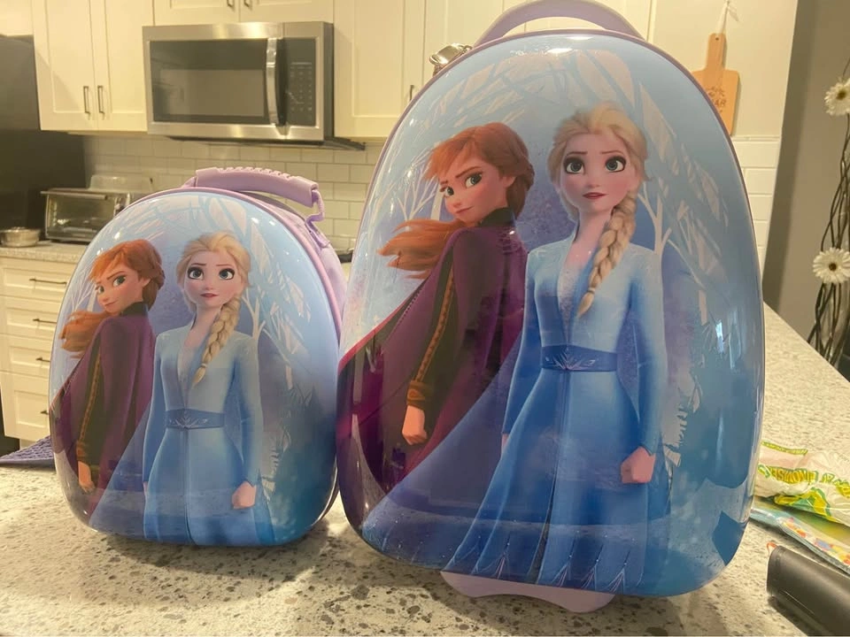 Disney Frozen 2 Kids Luggage and Backpack Set - photo 4