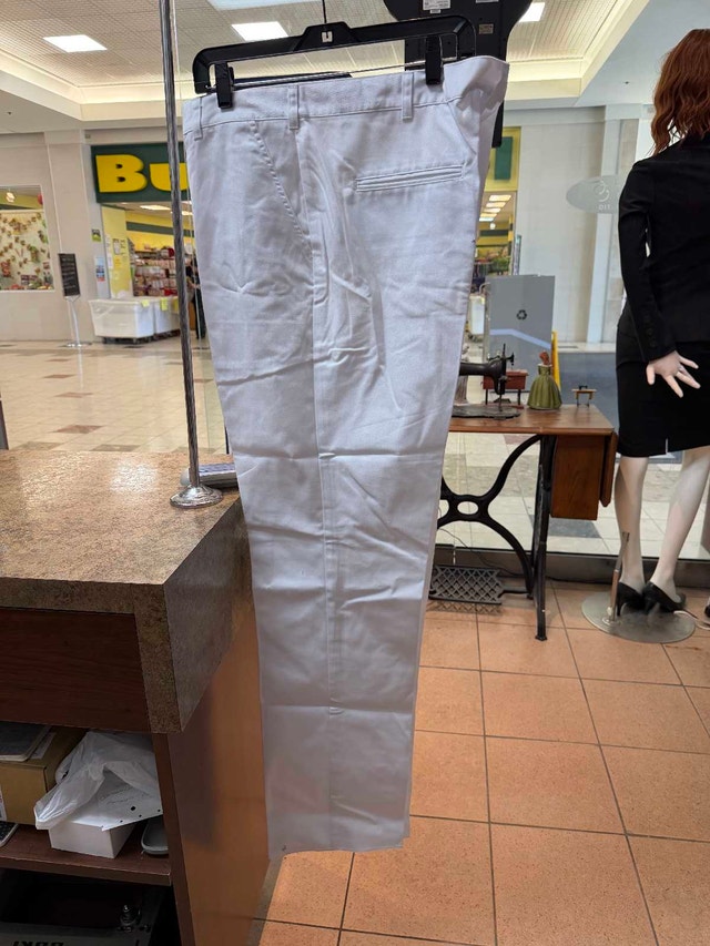 brand new white pants
