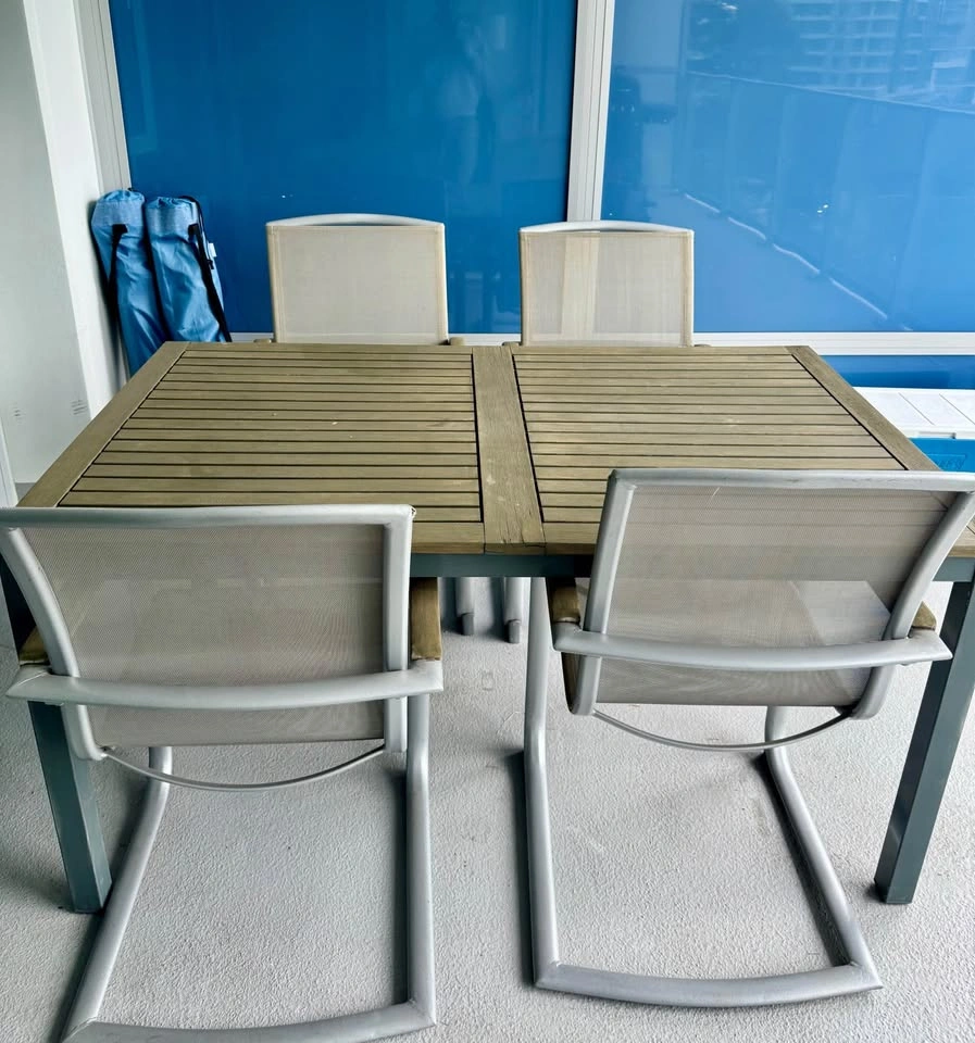 Patio Dining Set – Table + 4 Chairs - photo 2