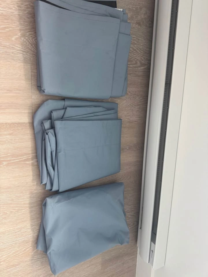 IKEA BENGTA Blackout Curtains – Light Blue (83" × 98") | 3 Avail - photo 4