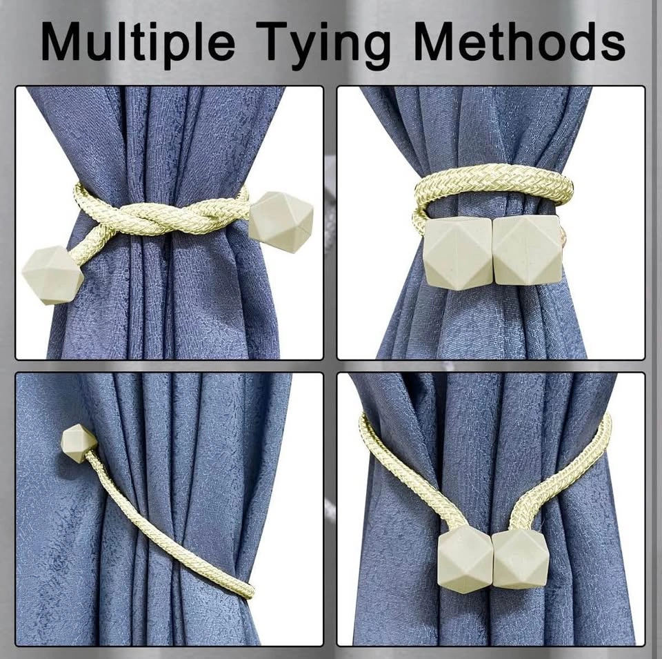 Magnetic Curtain Tiebacks - Set of 2 - photo 5