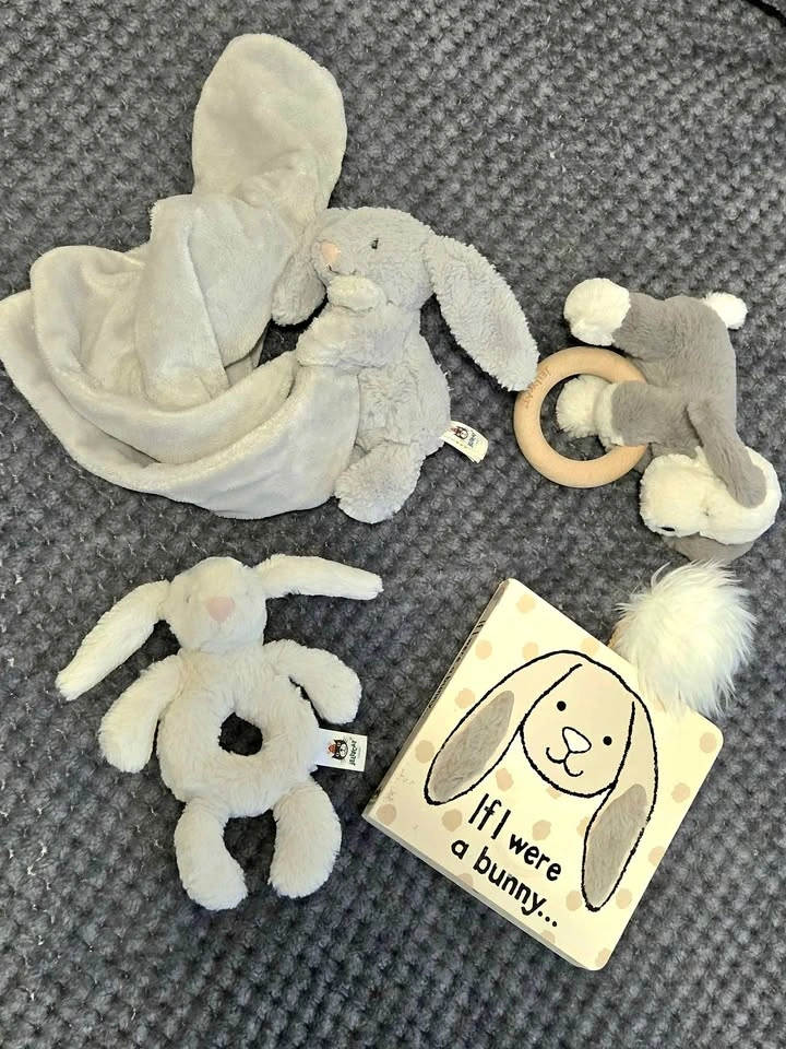 🐰 Jellycat Baby Bunny Gift Bundle