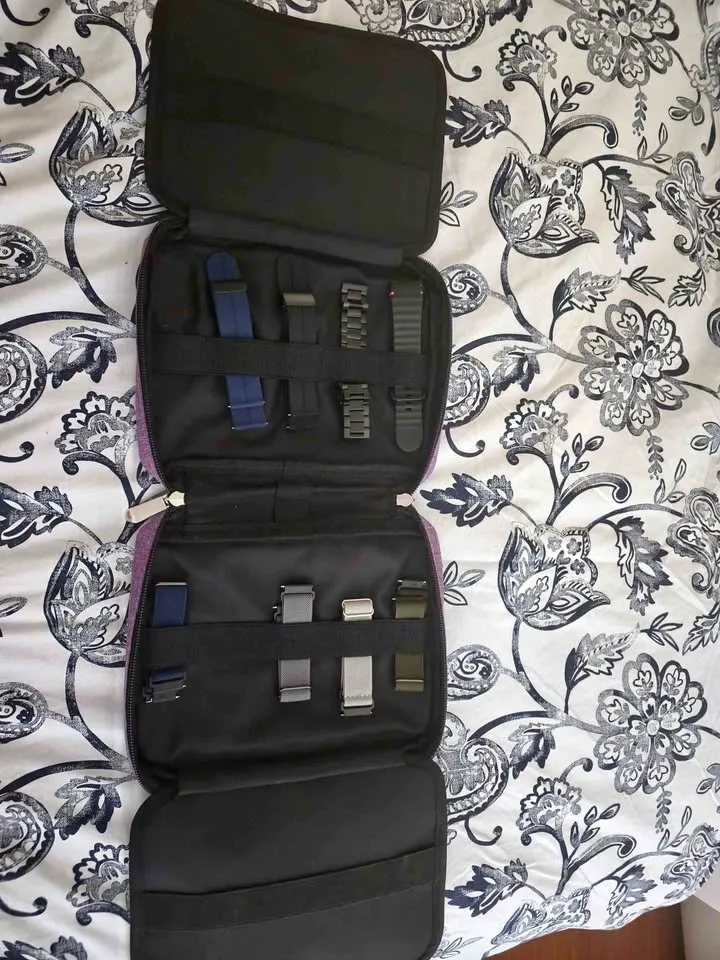 Kit 8 bracelets + 5 covers + carrying bag for Galaxy watch 5 pro thumbnail