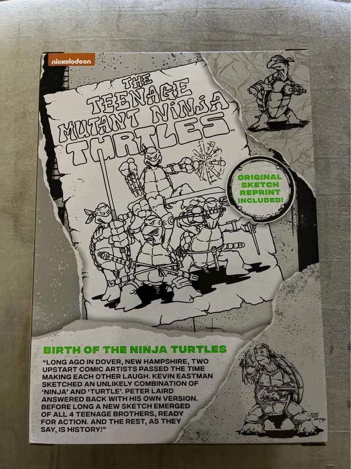 Teenage Mutant Ninja Turtles 40th Anniversary "Original Sketch" - photo 2
