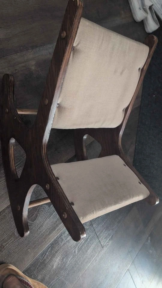 Vintage Mid-Century Modern Style Rocking Chair -kids - photo 2