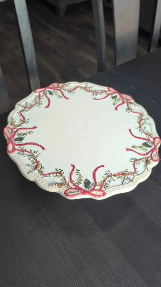 Ceramic Cake Stand with Fruit Base - photo 2