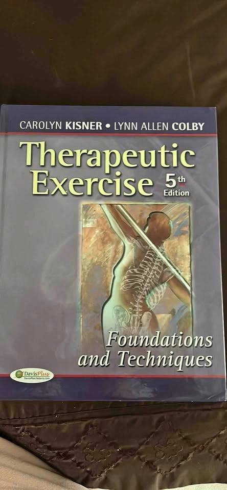 Therapeutic exercise textbook
