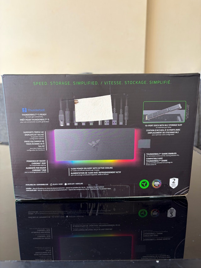 Razer Thunderbolt 5 Dock Chroma - photo 3