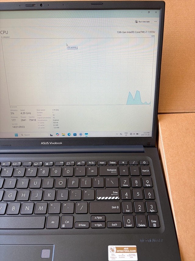 Asus Vivobook 15 Laptop Intel Core i7 16GB 1TB - photo 4