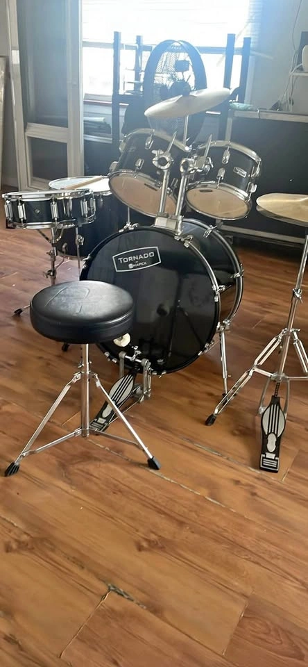 Tornado Drum Set 5 Piece Set Up
