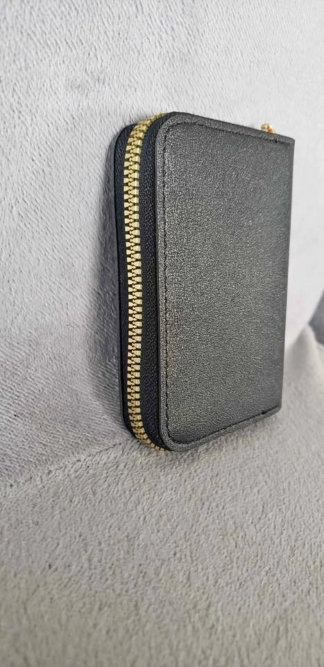 Card Holder Wallet with Zipper