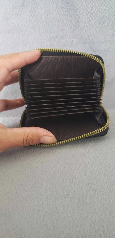 Card Holder Wallet with Zipper - photo 2