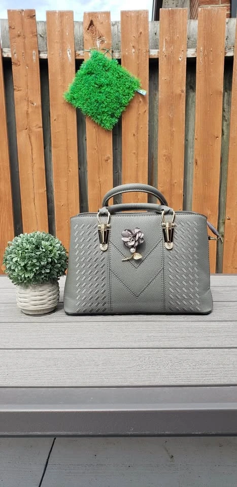 Grey Women’s Tote Bag with Shoulder Strap - photo 2