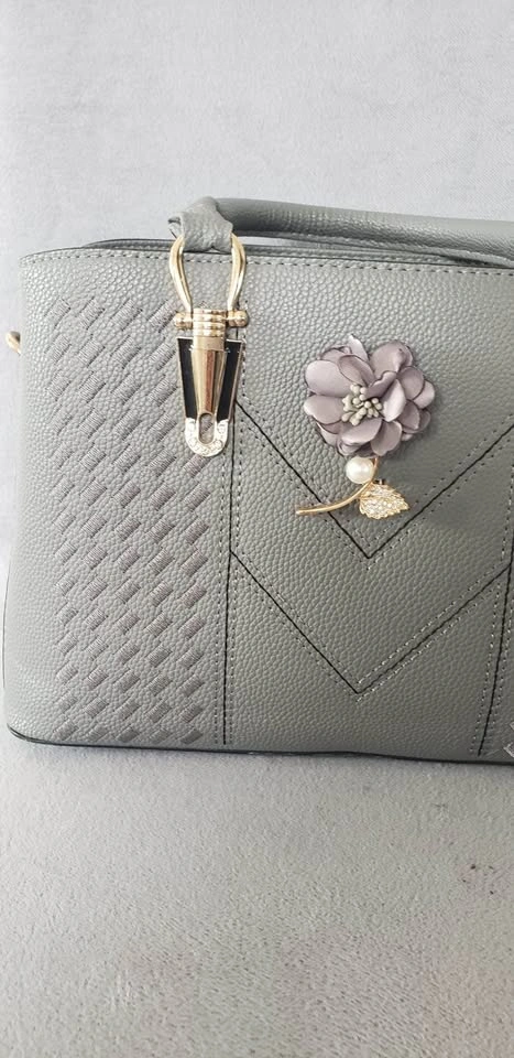 Grey Women’s Tote Bag with Shoulder Strap - photo 4