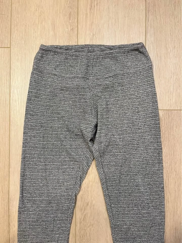BRANDY MELVILLE Heather Gray Textured Leggings - photo 2