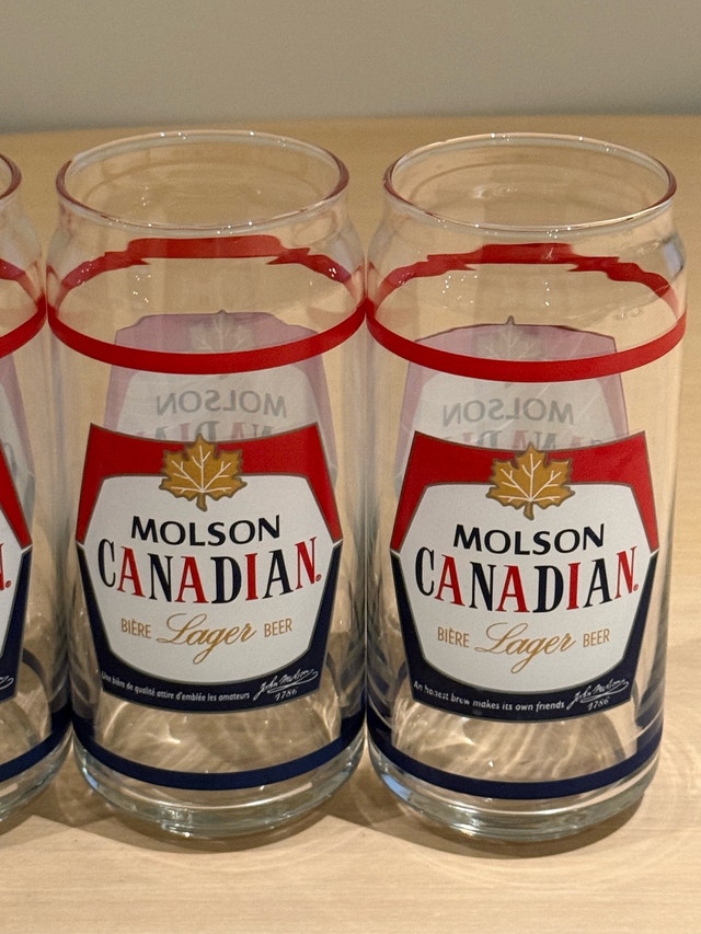 Molson Canadian Beer Glass Set - photo 2