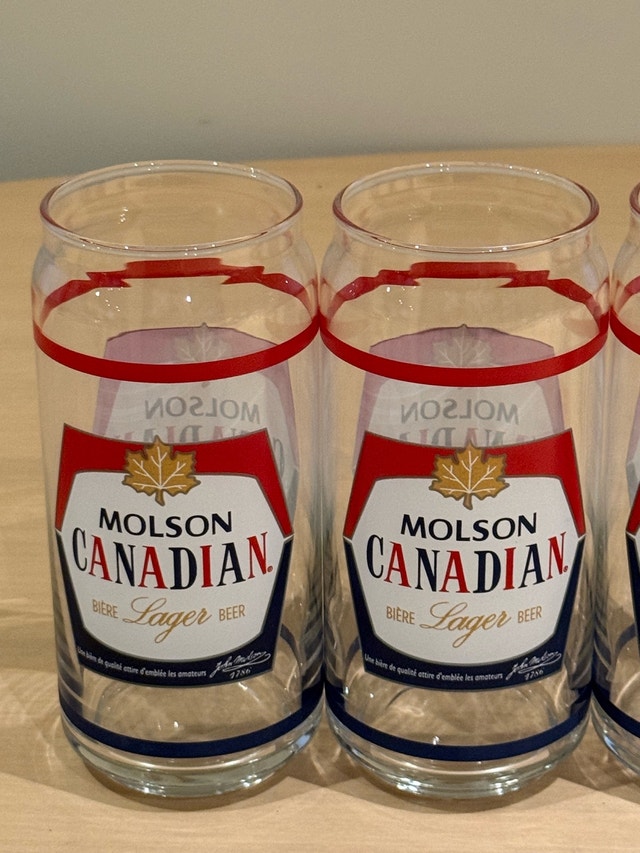 Molson Canadian Beer Glass Set - photo 3