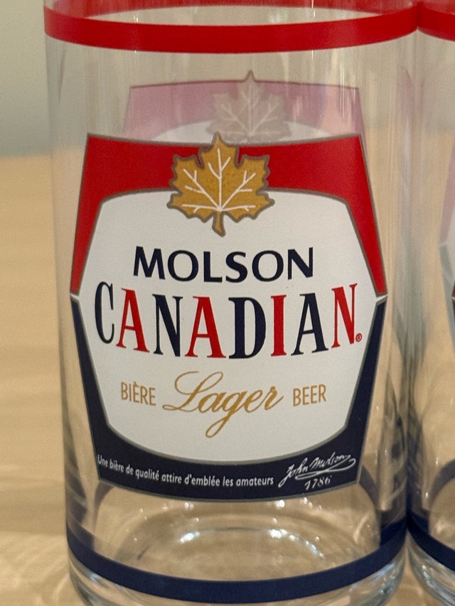 Molson Canadian Beer Glass Set - photo 4