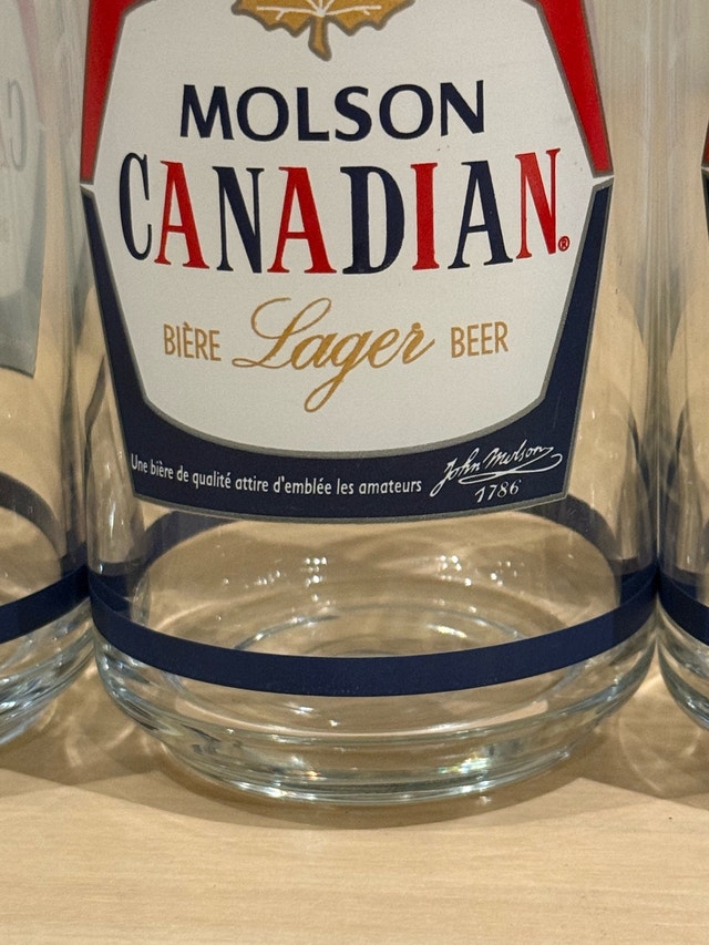 Molson Canadian Beer Glass Set - photo 5