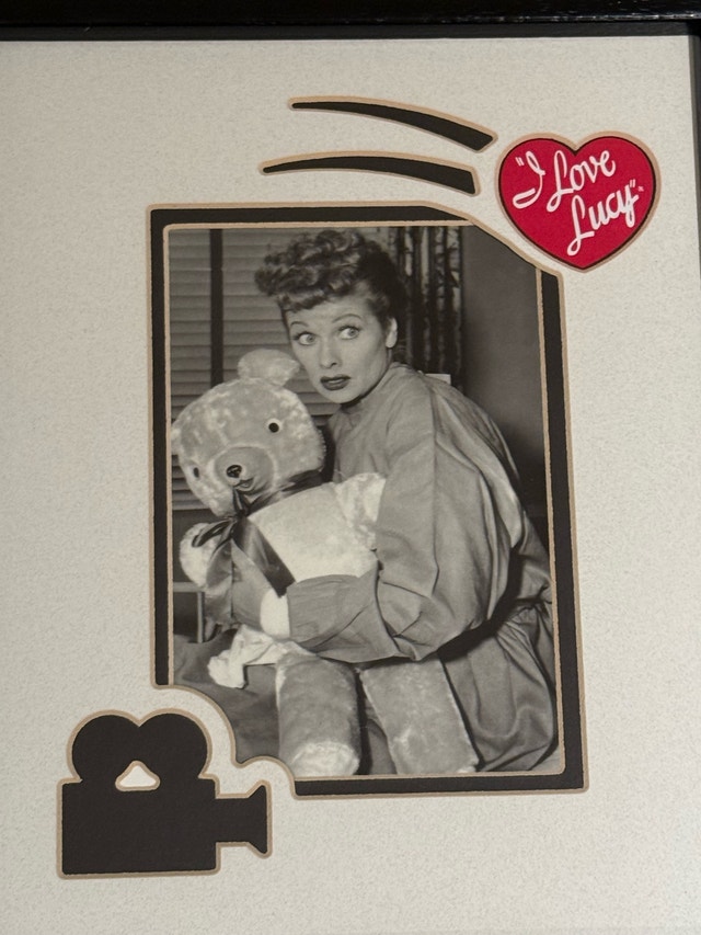 I Love Lucy Framed Lucille Ball Photo - photo 2