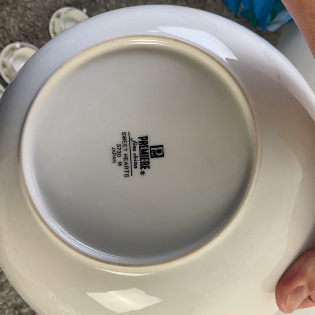 Premiere Fine China Sweet Hearts Dinnerware Set - photo 4