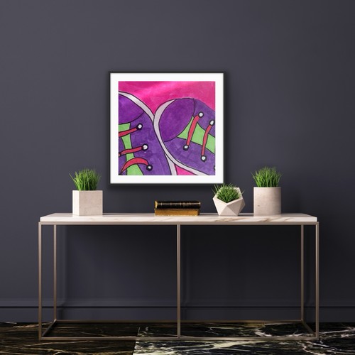 Original Small Art: Love Hearts by Annette Violet Sawers - photo 4