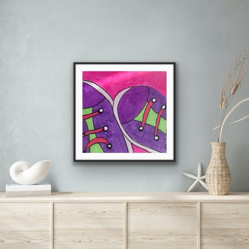 Original Small Art: Love Hearts by Annette Violet Sawers - photo 5