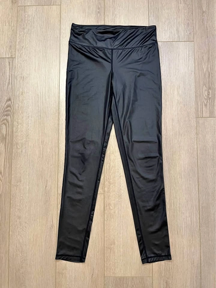 TNA Shiny Black Leggings