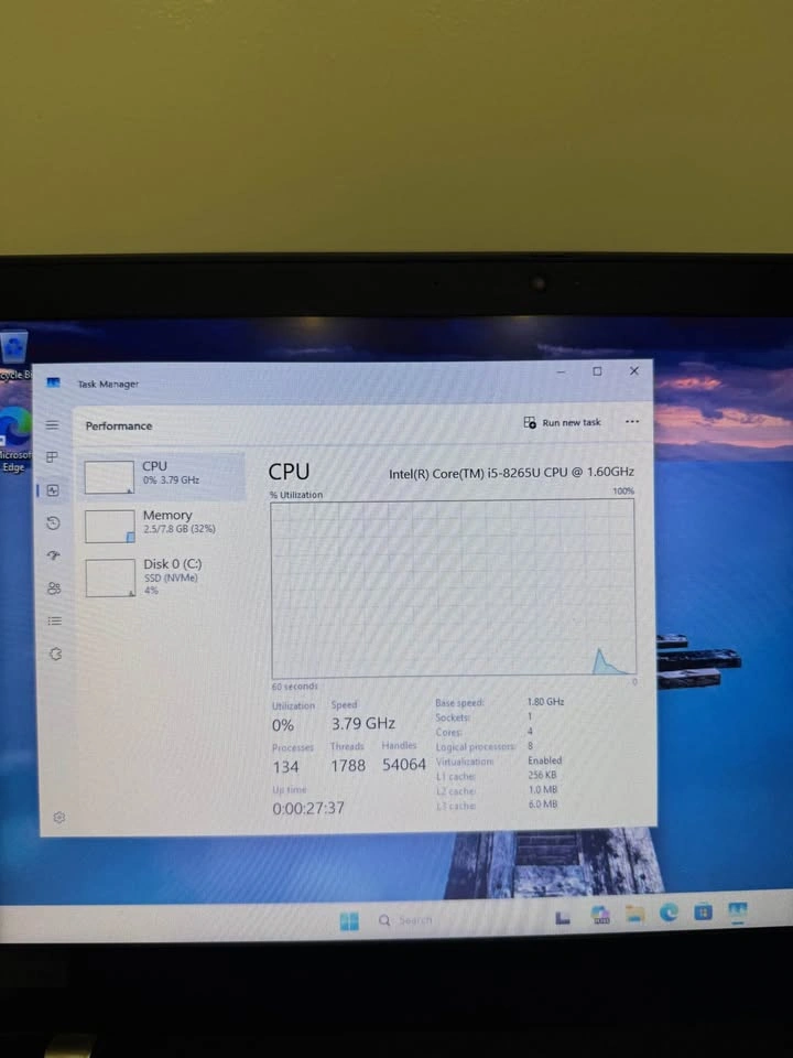 Thinkpad X390 | i5 8265U | 8GB RAM | 256GB SSD | WIN 11 - photo 5