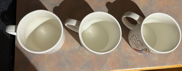 Indigo winter mug set - photo 2