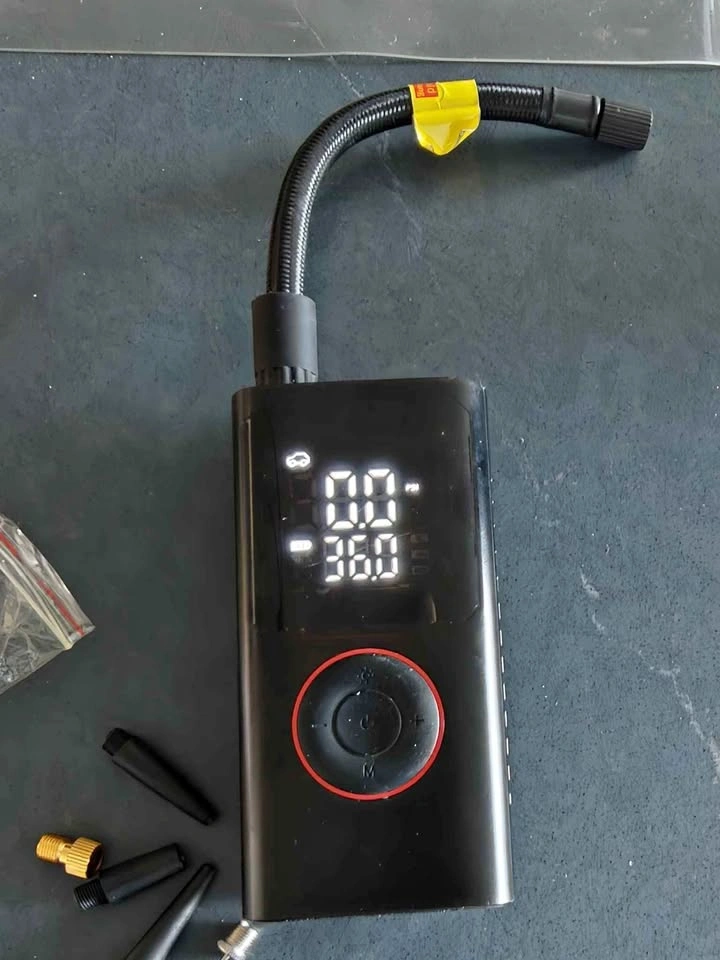 Powools Cordless Portable Tire Inflator Air Compressor