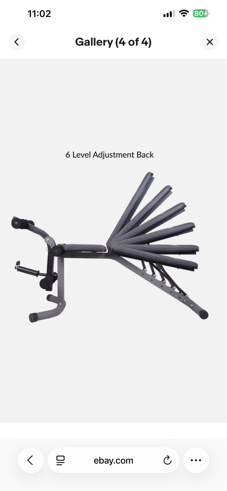 Body Champ Weight Bench with Leg Extension Attachment