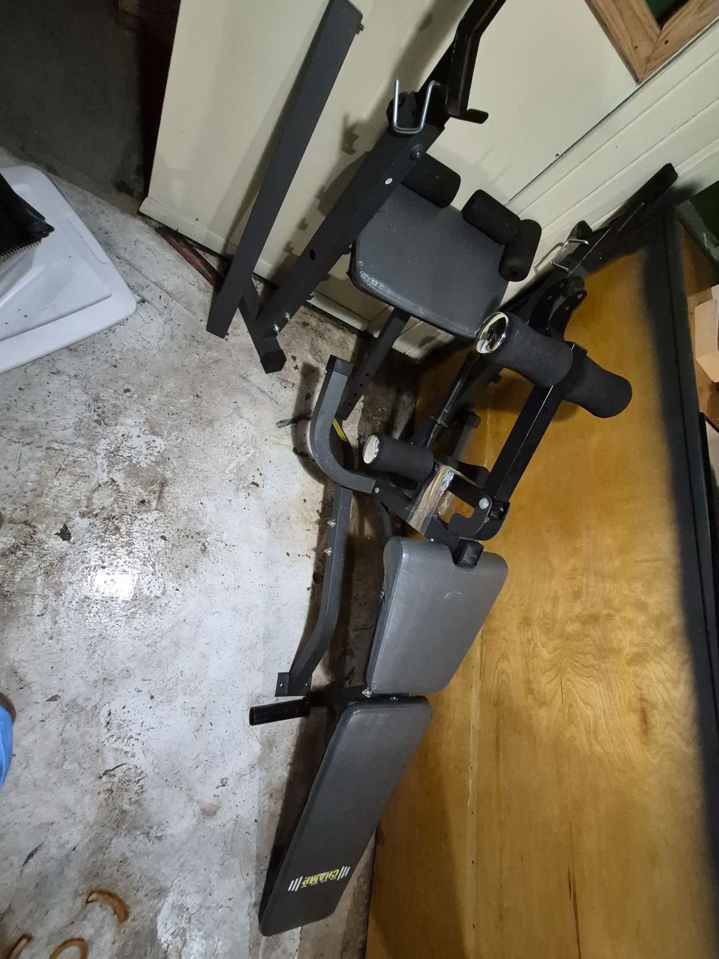 Body Champ Weight Bench with Leg Extension Attachment - photo 5