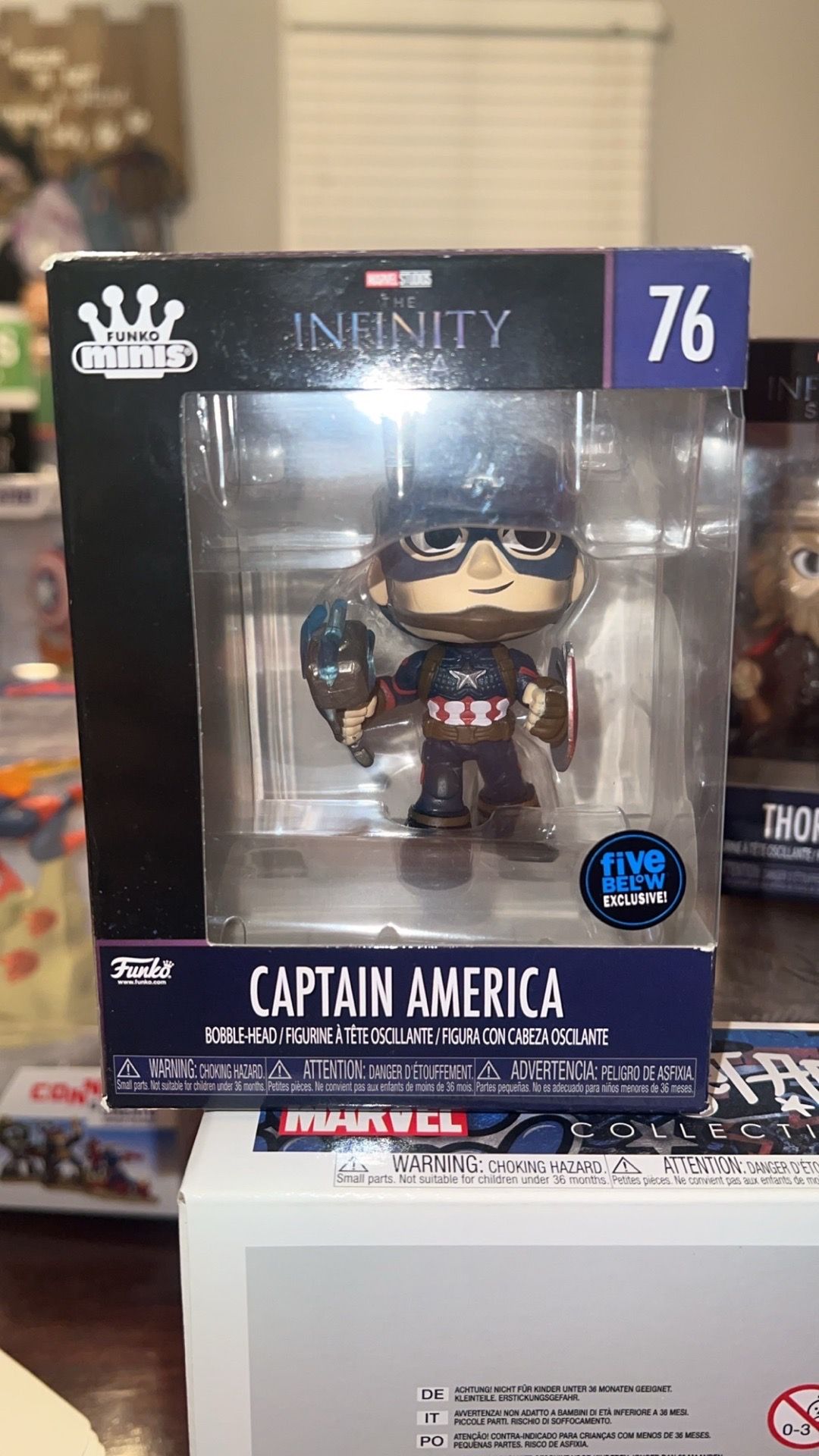 Funko minis the individual saga Captain America
