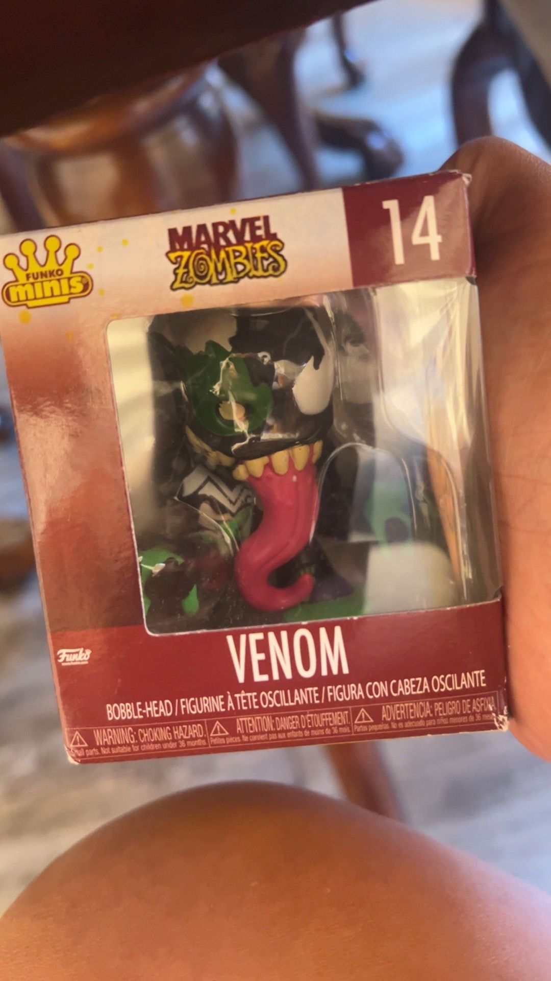 Funko pop mini marvel zombie venom