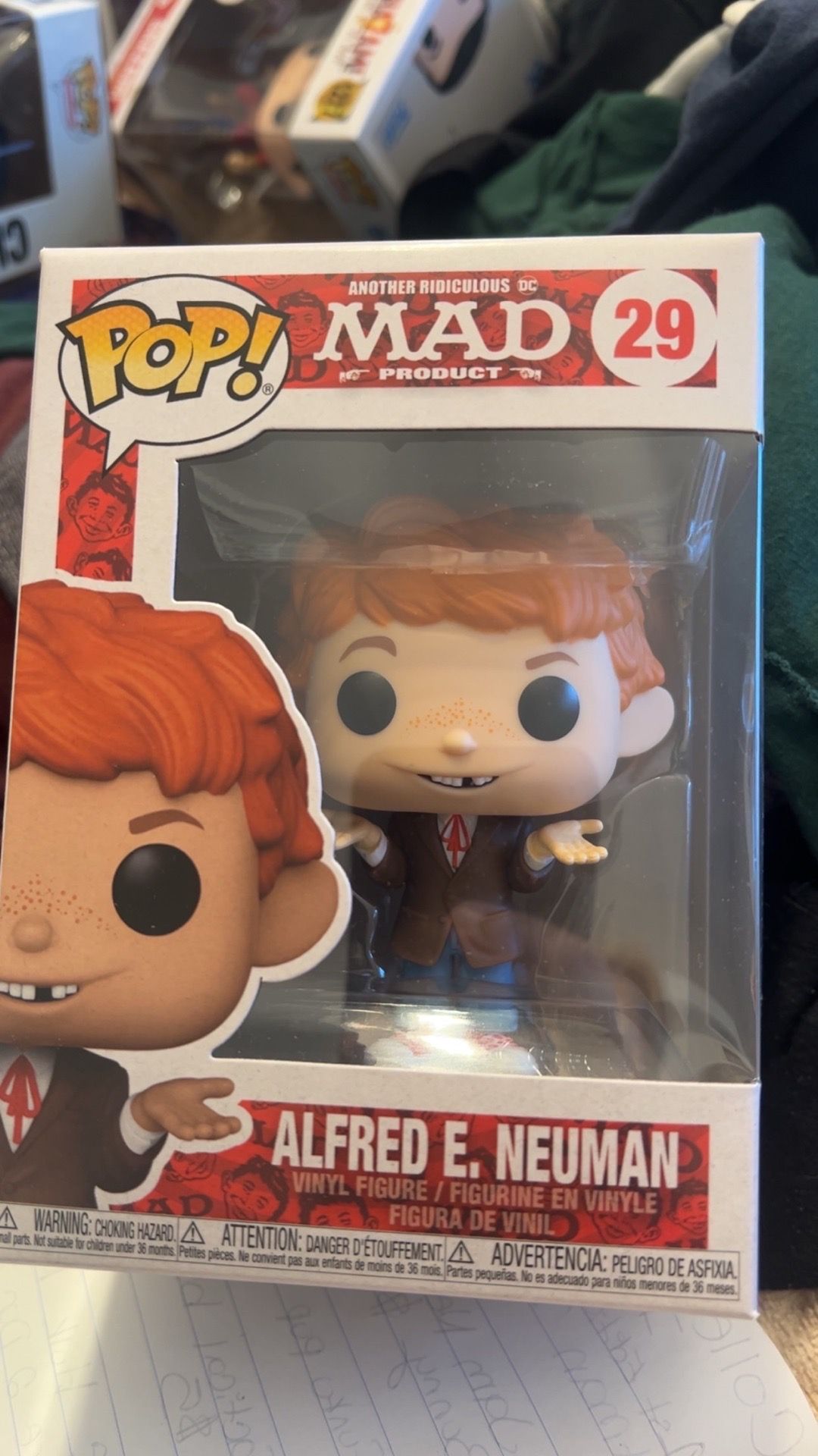 Funko pop Alfred E. Newman