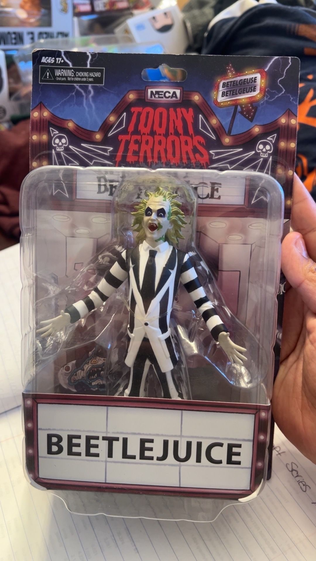 Neca Toony Terrors Beetlejuice