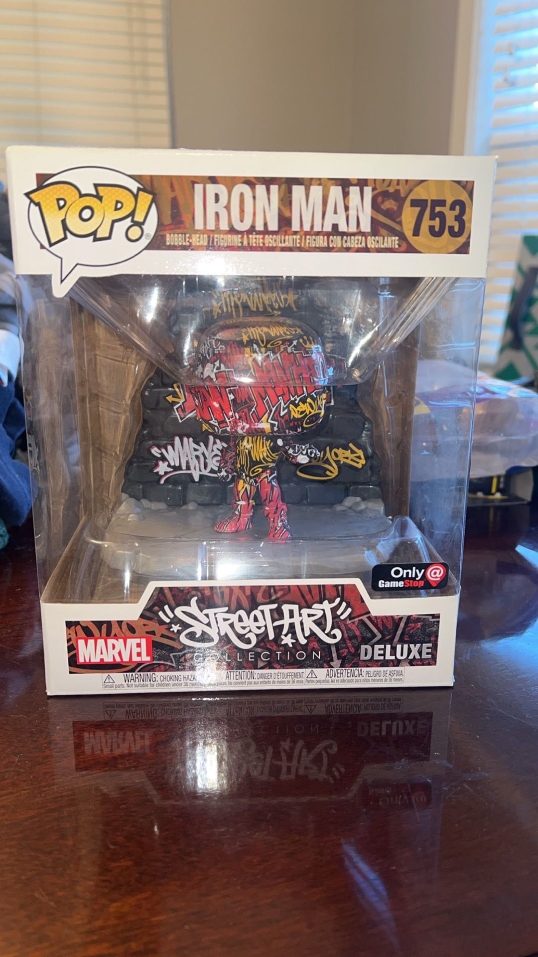 Marvel Funko Pop Iron Man Street Art
