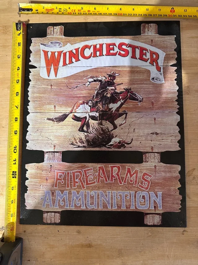 Winchester Metal Sign