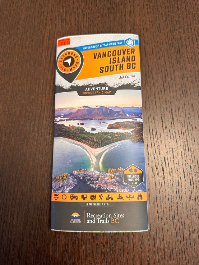 Backroad Mapbooks Vancouver Island South BC
